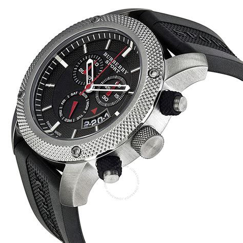 burberry endurance chronograph watch black|burberry watches outlet online.